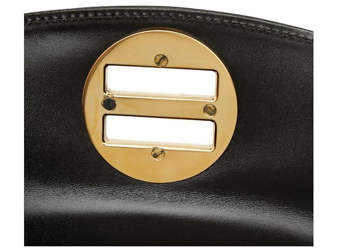 Borsa a tracolla Versace Medusa in pelle nera - vista 10