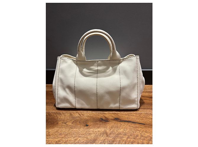 Prada Canapa Canvas Tote Bag - Ansicht 11