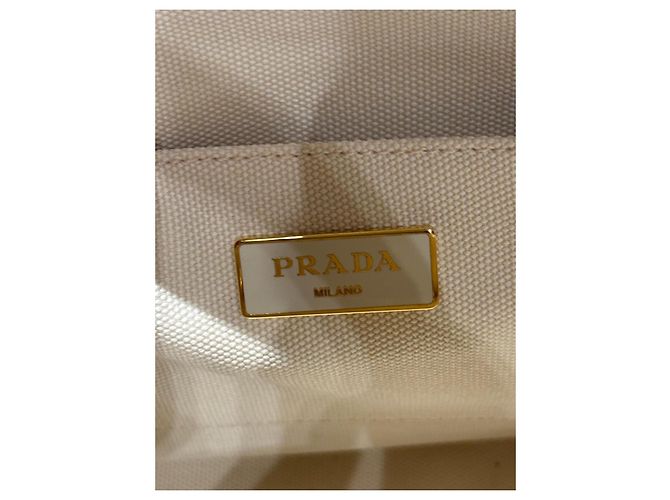 Prada Canapa Canvas Tote Bag - Ansicht 2