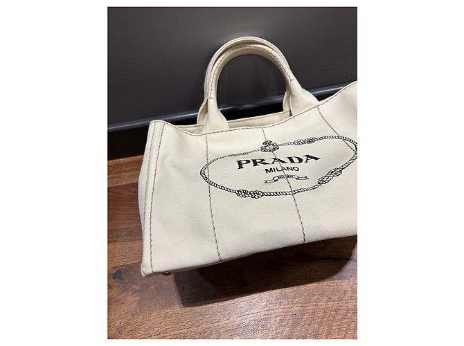 Prada Canapa Canvas Tote Bag - Ansicht 8