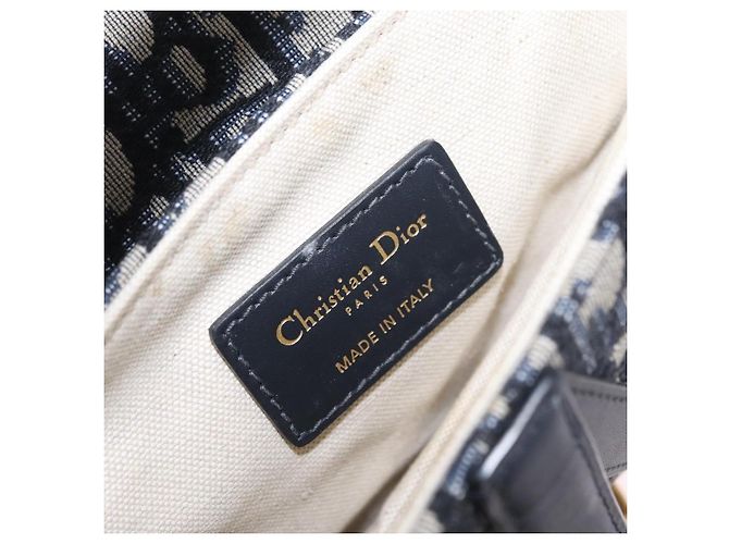 Christian Dior Saddle Oblique Canvas Small - vista 6