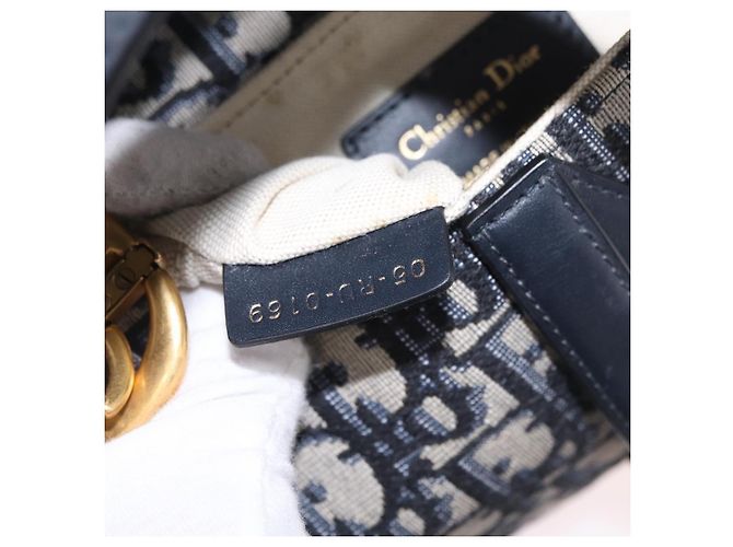 Christian Dior Saddle Oblique Canvas Small - vista 7