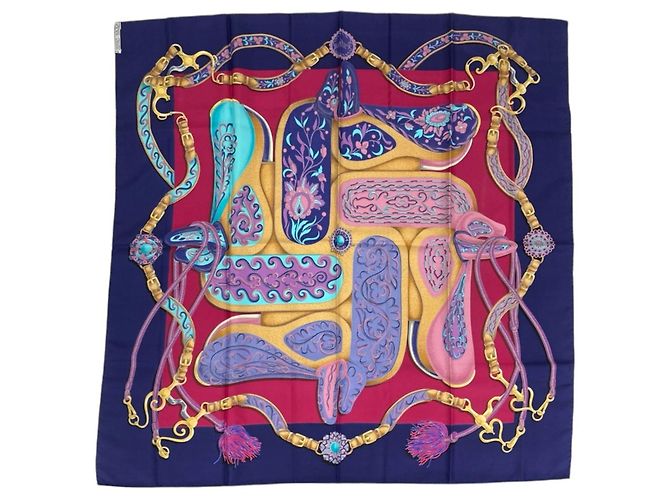 Hermès HERMES Carre 90 Festival Seidentuch - Ansicht 2