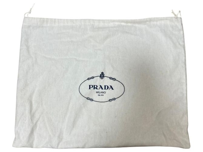 Prada Triangle Logo Plate Nylon Backpack - view 16