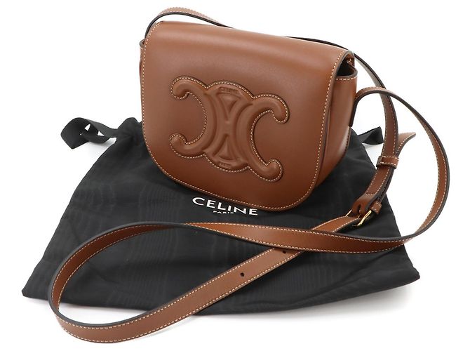 Céline Borsa Celine Folco Cuir Triomphe - vista 2