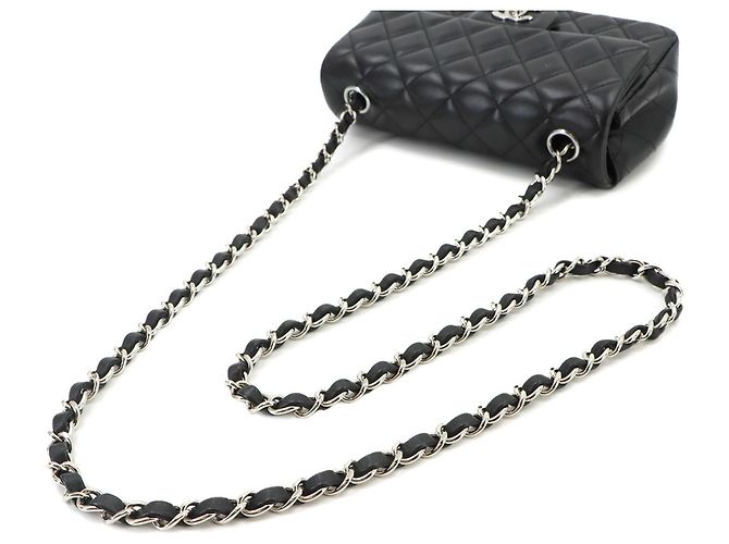 Chanel Mini Matelasse 20 Borsa a spalla con catena - vista 6