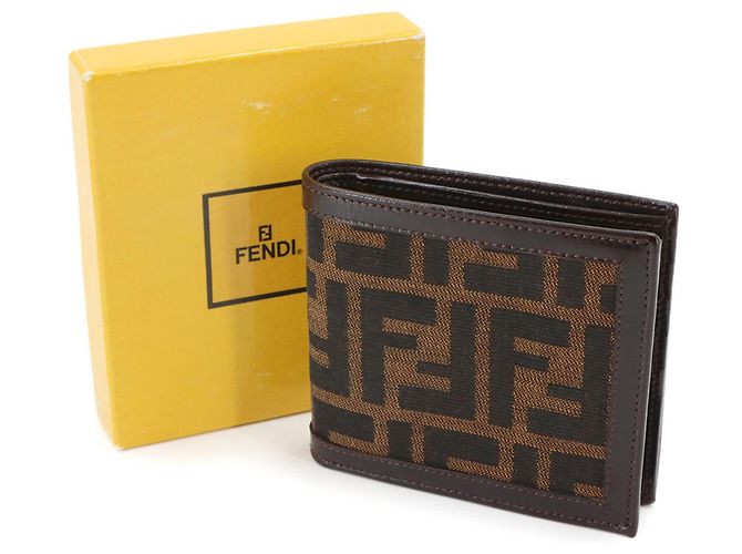 Fendi Zucca Bi-fold Geldbörse - Ansicht 2