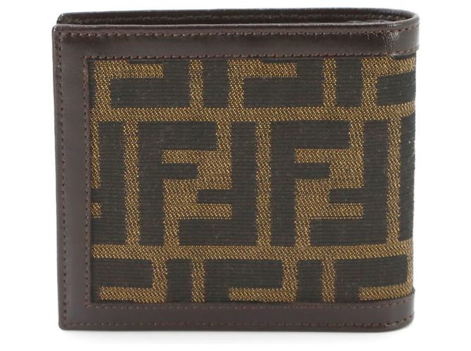 Fendi Zucca Bi-fold Geldbörse - Ansicht 3