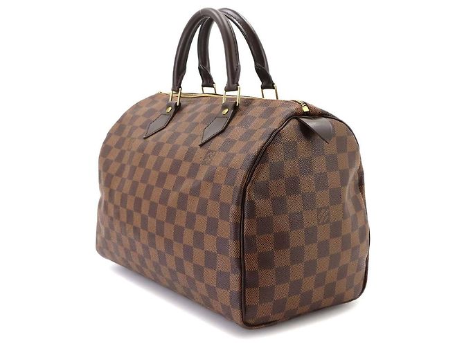 Borsa Louis Vuitton Damier Speedy 30 - vista 3