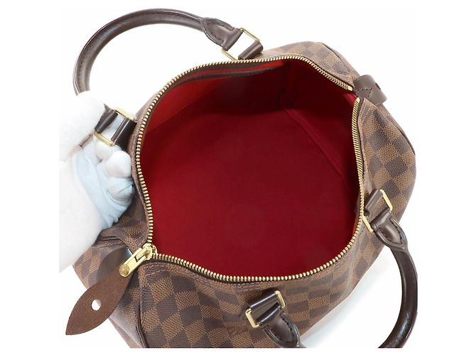 Borsa Louis Vuitton Damier Speedy 30 - vista 6