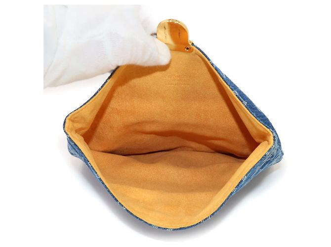 Louis Vuitton Monogram Denim Pochette - vista 5