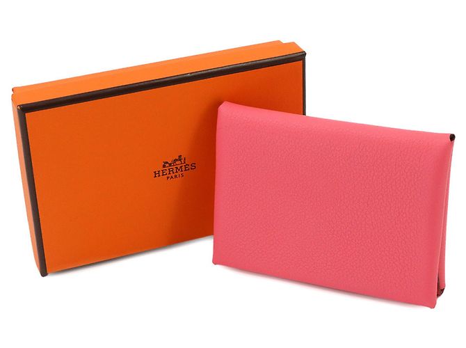 Hermès Tarjetero Hermes Calvi Duo - vista 2