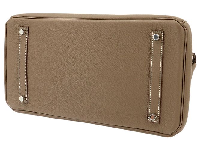 Hermès Borsa Hermes Birkin 35 Togo Etoupe - vista 5