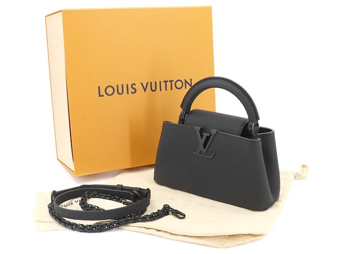 Borsa Louis Vuitton Capucines EW MINI - vista 2