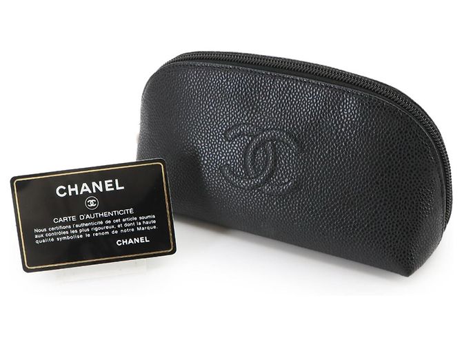 Pouch cosmetico Chanel Coco Mark Black - vista 2