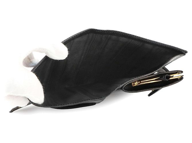 Cartera larga de piel de becerro granulada Chanel - vista 7