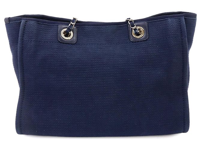 Borsa a mano Chanel Deauville MM Chain Tote - vista 3
