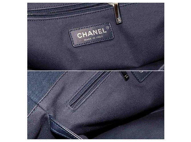 Borsa a mano Chanel Deauville MM Chain Tote - vista 8