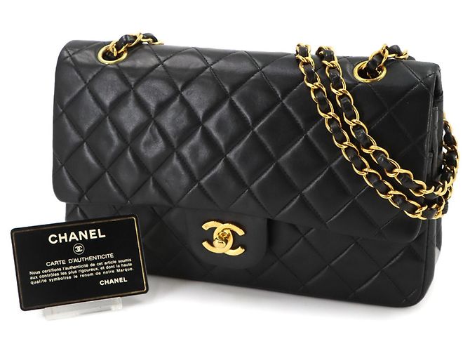 Borsa a tracolla Chanel Matelasse 25 con catena - vista 2