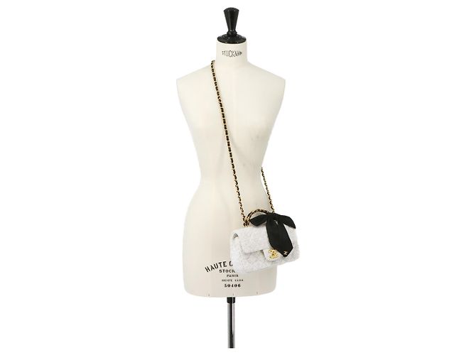 Borsa a spalla con catena 2-way Chanel Matelasse - vista 10