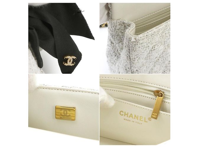 Borsa a spalla con catena 2-way Chanel Matelasse - vista 9