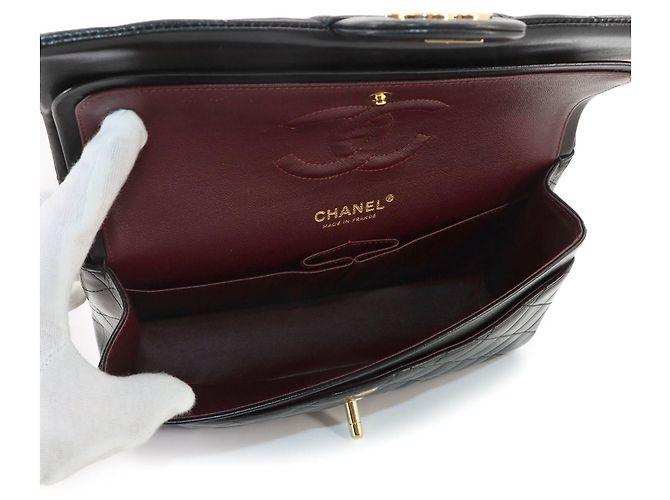 Borsa a tracolla con catena Chanel Matelasse 25 - vista 7