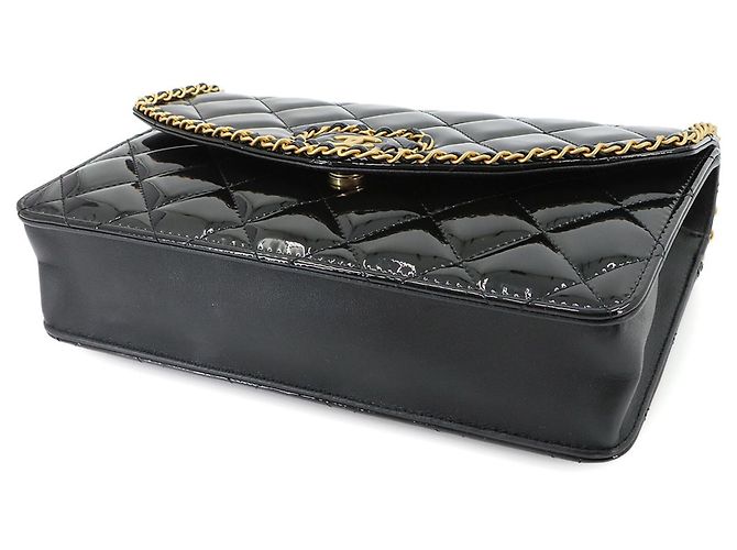 Borsa a tracolla con catena Chanel Matelassé - vista 4