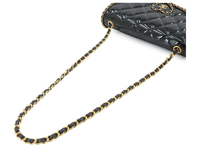 Borsa a tracolla con catena Chanel Matelassé - vista 5