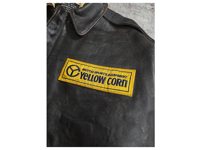 Autre Marque Avirex A-2 Leather Flight Jacket - view 2