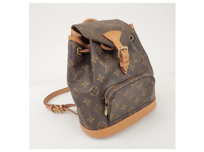 Louis Vuitton Vintage Montsouris Monogram Canvas Mini - vue 4