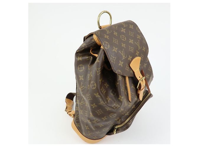 Louis Vuitton Vintage Montsouris Monogram Canvas GM - vue 4
