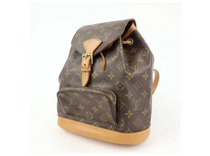 Louis Vuitton Vintage Montsouris Monogram Canvas MM - vue 3
