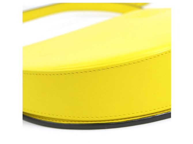 Borsa a tracolla in pelle gialla Loewe - vista 7