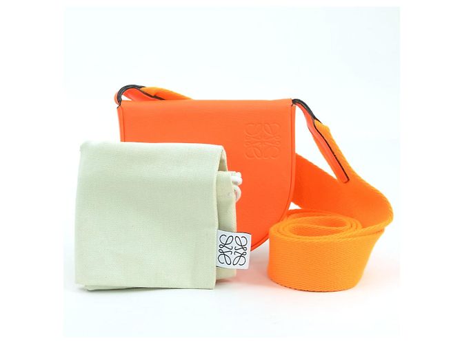 Borsa a tracolla Loewe Neon Orange - vista 15