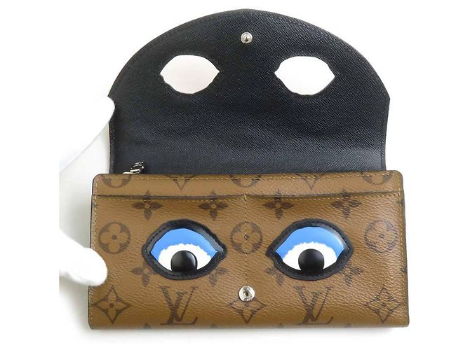 Cartera Larga Louis Vuitton Monogram Reverse - vista 3