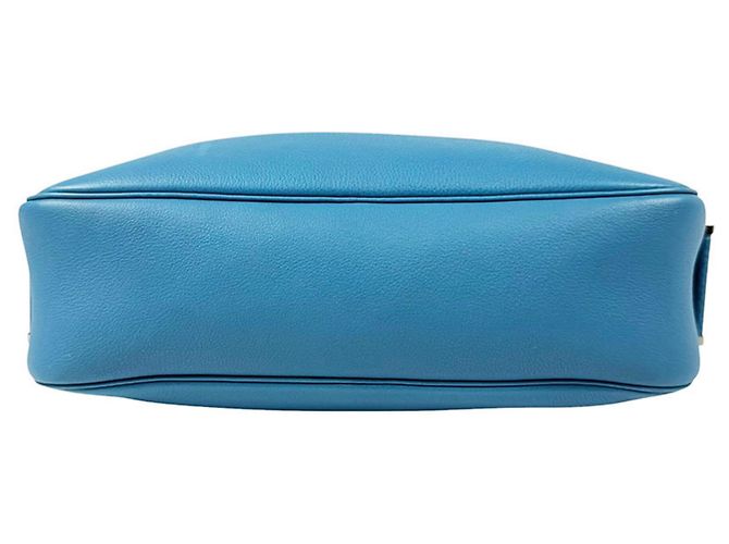 Hermès Borsa a tracolla Hermes - Pelle Togo in Blue Jean - vista 4