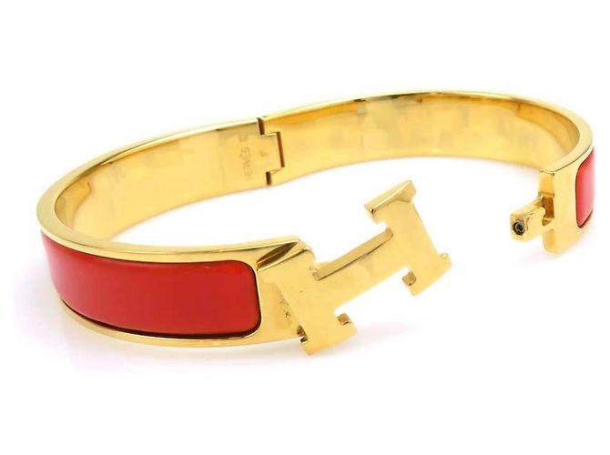 Hermès Bracciale Rigido Hermes Clic Clack H - vista 7
