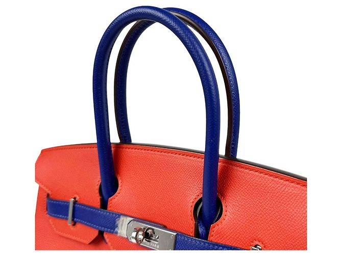 Hermès Borsa Hermes Birkin 30 Bicolor - vista 10