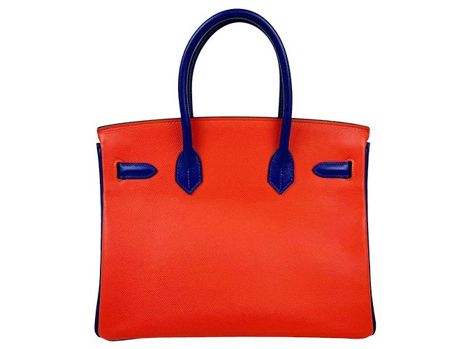 Hermès Borsa Hermes Birkin 30 Bicolor - vista 3