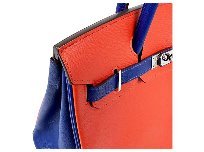 Hermès Borsa Hermes Birkin 30 Bicolor - vista 7
