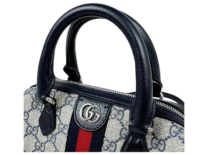 Borsa Gucci Ophidia Small GG Supreme - vista 10