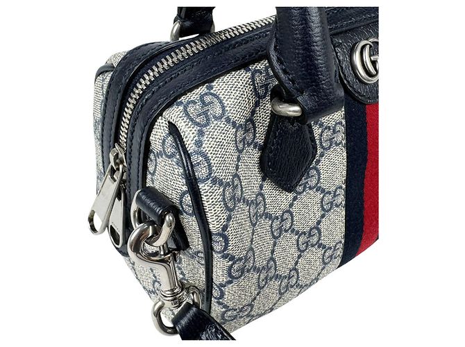 Borsa Gucci Ophidia Small GG Supreme - vista 7