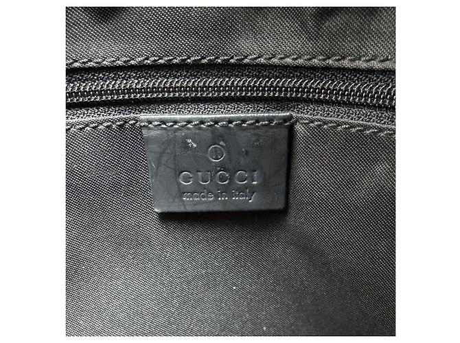 Borsa Gucci in tela di nylon nera - vista 11