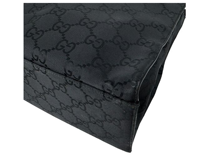 Borsa Gucci in tela di nylon nera - vista 8