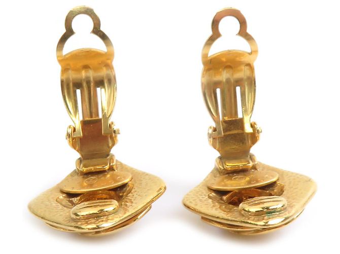 Orecchini a clip Chanel Gold - vista 6