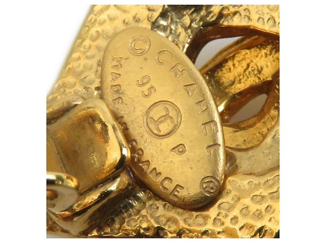 Orecchini a clip Chanel Gold - vista 8