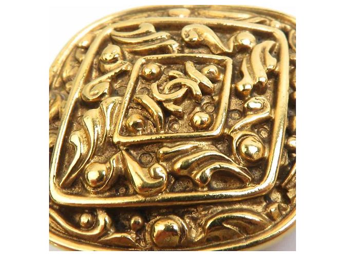 Orecchini a clip Chanel Gold - vista 4