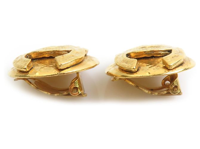 Orecchini a clip Chanel Gold - vista 2