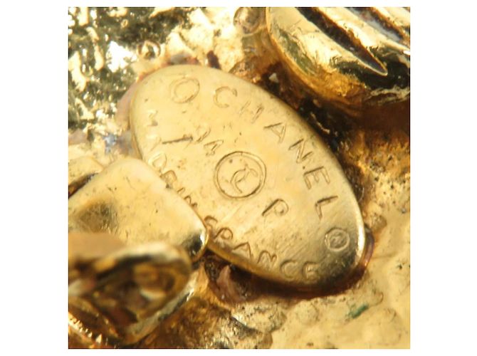 Orecchini a clip Chanel Gold - vista 7