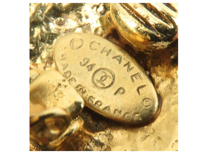 Orecchini a clip Chanel Gold - vista 8